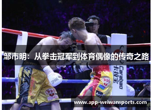 邹市明：从拳击冠军到体育偶像的传奇之路